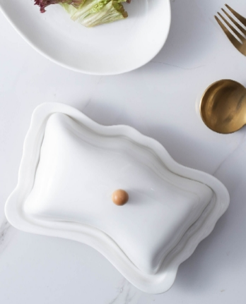 Ceramic butter dish  from MMCIS China